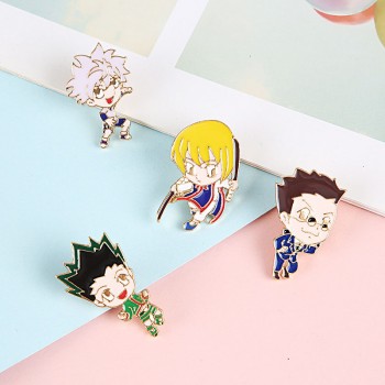 Hunter x Hunter anime alloy brooch pins