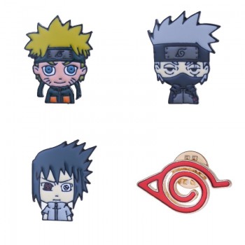 Naruto anime alloy brooch pins