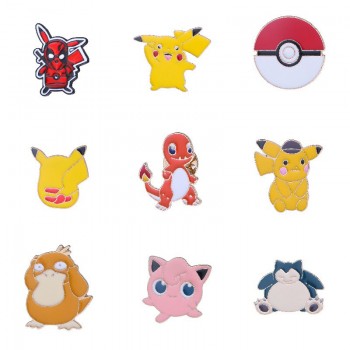 Pokemon Pikachu anime alloy brooch pins