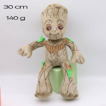 10inches Guardians of the Galaxy Groot anime plush doll 25CM