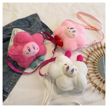 Kirby anime plush satchel shoulder bag