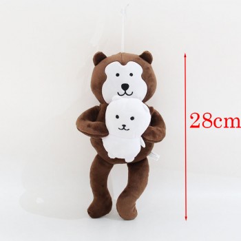 11inches Malayan sun bear anime plush doll 28CM