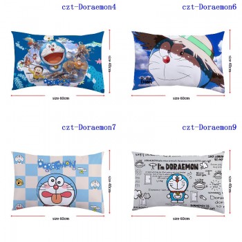 Doraemon anime two-sided pillow pillowcase 40*60CM