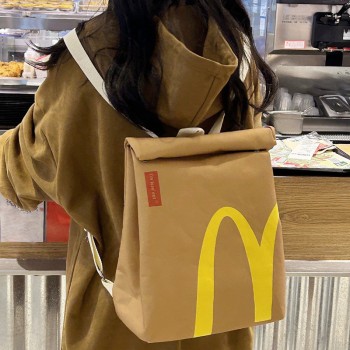 McDonald canvas backpack bag