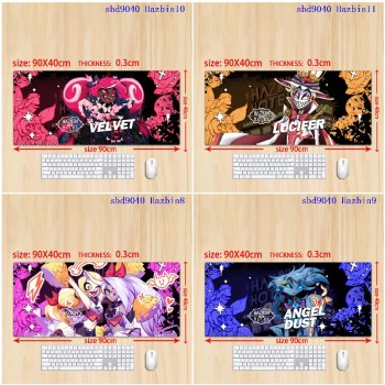 Hazbin Hotel anime big mouse pad mat 90/80/70/60/30cm