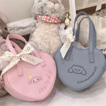 Sanrio Melody kitty Cinnamoroll Kuromi anime satchel shoulder bag