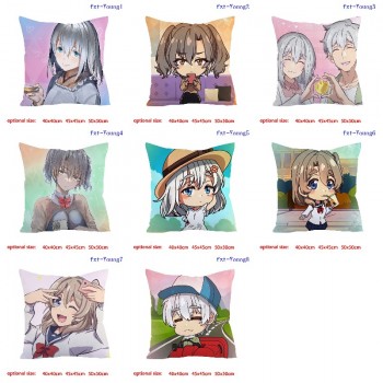 Grandpa and Grandma Turn Young Again anime two-sided pillow pillowcase 40CM/45CM/50CM