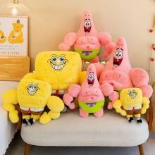 Muscle Spongebob anime plush doll 37cm/50cm/60cm