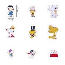 Snoopy anime alloy brooch pins