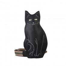 Cute black cat anime satchel shoulder bag