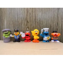 Sesame Street anime figures set(6pcs a set)(OPP ba...