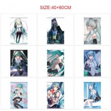 Hatsune Miku anime wall scroll wallscrolls