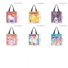 Sanrio Melody kitty Cinnamoroll Kuromi  anime shopping bag handbag