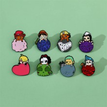 One Piece anime alloy brooch pins