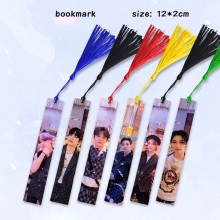 Stray kids star two-sided metal bookmarks