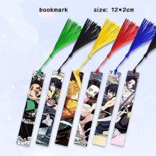 Demon Slayer anime two-sided metal bookmarks