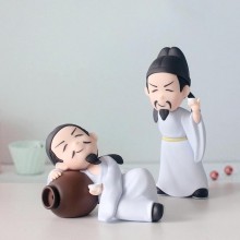 Genuine The Tang Dynasty poetry of Li Bai anime figure