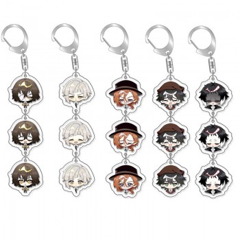 Bungo Stray Dogs anime acrylic key chains