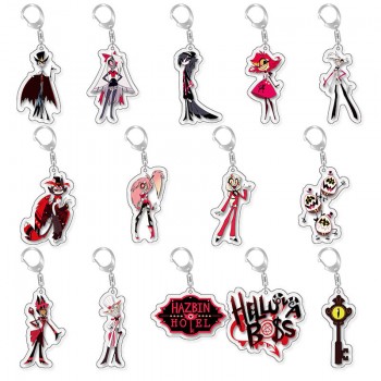 Hazbin Hotel anime acrylic key chains