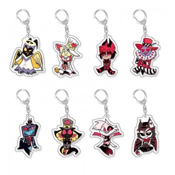 Hazbin Hotel anime acrylic key chains