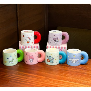 Sanrio Melody kitty Cinnamoroll Kuromi anime lovers cup mug 570ML