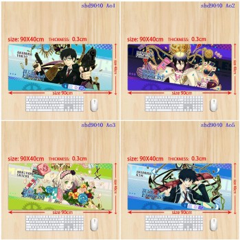 Ao no Exorcist anime big mouse pad mat 90/80/70/60/30cm