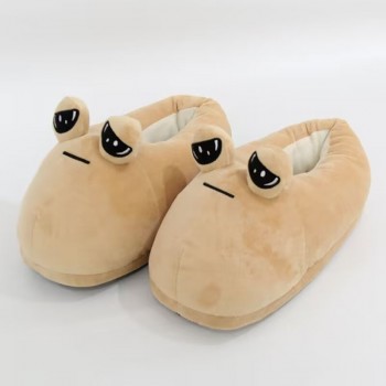 Pou Plush Slippers anime plush shoes slipper a pair 28cm