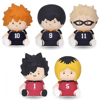 Genuine Haikyuu anime figures set(5pcs a set)