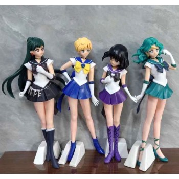 Sailor Moon anime figures set(4pcs a set)