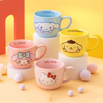 Sanrio Melody kitty Cinnamoroll Kuromi anime cup mugs