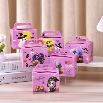 Happy Halloween anime candy box gift paper bag(price for 20pcs)