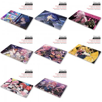 Bocchi The Rock anime customize short velvet floor mat