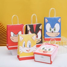 Sonic the Hedgehog anime paper gifts bags(price for 24pcs)