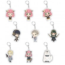 SPY x FAMILY anime acrylic key chains