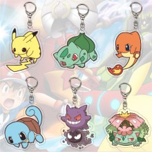 Pokemon anime acrylic key chains
