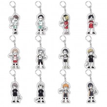 Haikyuu anime acrylic key chains