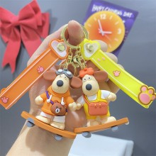 Wallace&Gromit anime figure doll key chains