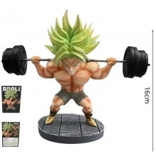 Dragon Ball Super Saiyan Broly Broli fitness anime figure