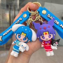 Sailor Moon anime figure doll key chains