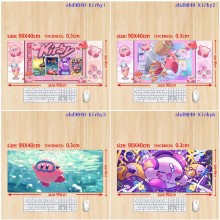 Kirby anime big mouse pad mat 90/80/70/60/30cm