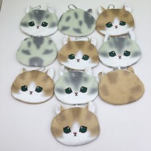 Shark Cat anime plush purse wallets set(10pcs a set)