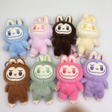 6.4inches Labubu anime plush dolls set(10pcs a set)