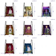 Kaii to Otome to Kamikakushi anime drawstring backpack bags