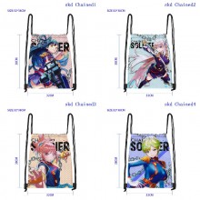 Chained Soldier anime drawstring backpack bags