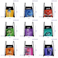 Inside Out 2 anime drawstring backpack bags