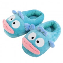 Ugly Fish Hangyodon anime plush shoes slippers a pair 28cm