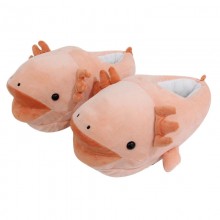 Axolotl anime plush shoes slippers a pair 28cm