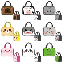 The animal anime lunch box insulated thermal bags