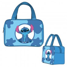 Stitch anime lunch box insulated thermal bags