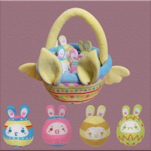 Easter eggs plush dolls set